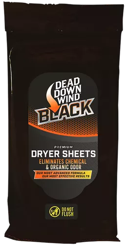 Dead Down Wind Black Premium Dryer Sheets - 40 ct