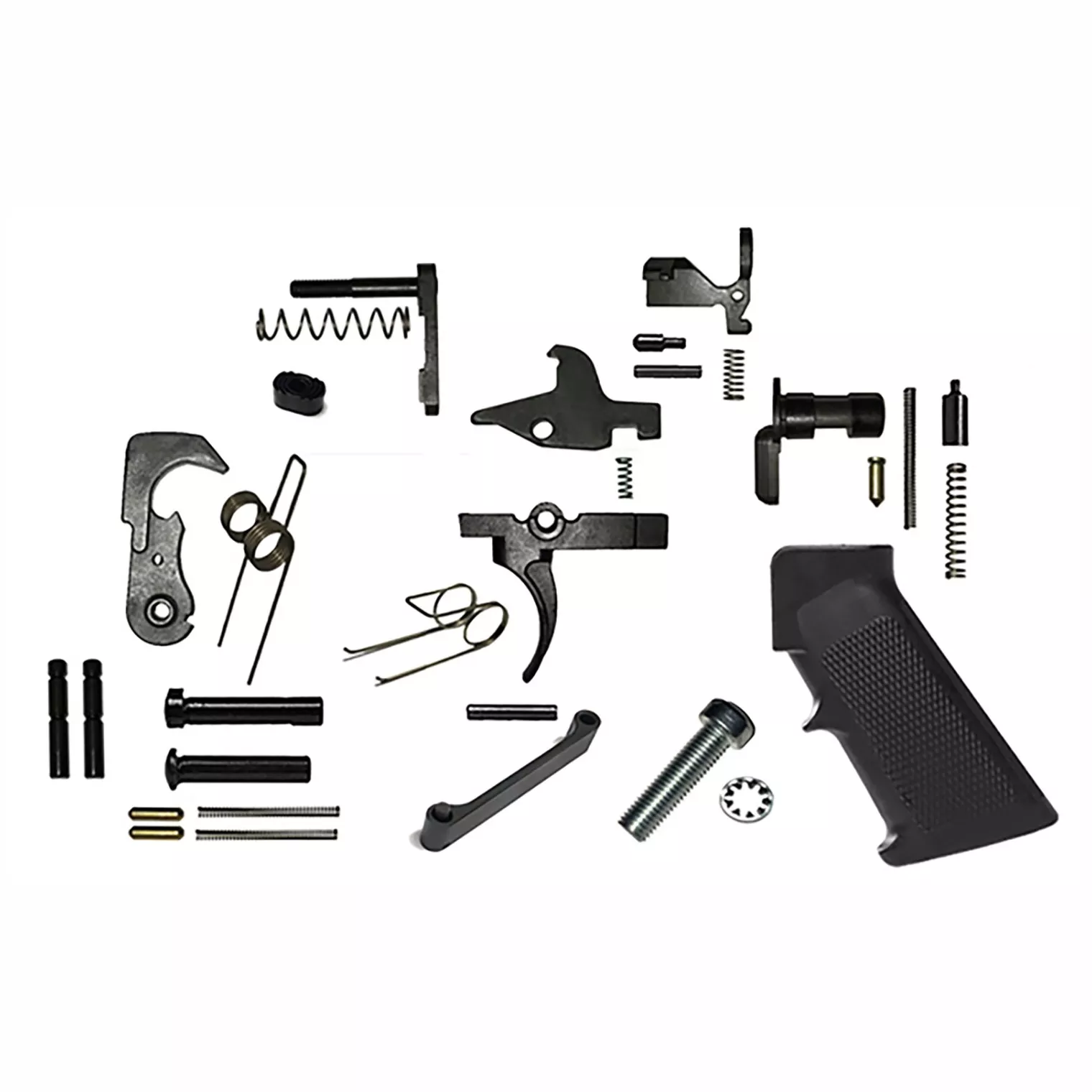 Del-Ton Inc LP1045 Complete Ar-15 Lower Parts Kit With Pistol Grip