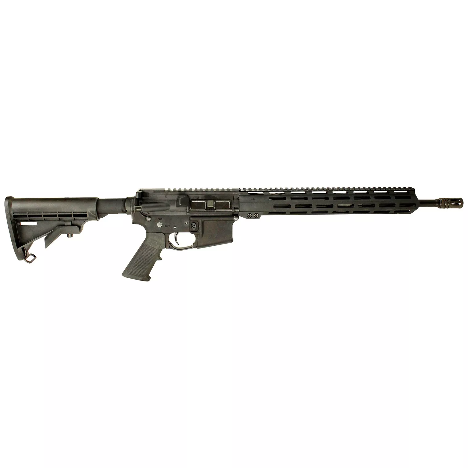 Del-Ton Inc RFTLW163-M Echo 316L 5.56x45mm NATO 16” 30+1 Black Hard Coat Anodized Rec 13.5” M-lok Free Float Black Polymer M4 Stock/Grip