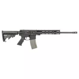 DelTon Echo 316H Forged Aluminum AR15 Rifle Black 5.56NATO 16″ Heavy Profile Barrel 10″ MLOK Rail M4 Stock A2 Flash Hider Optic Ready