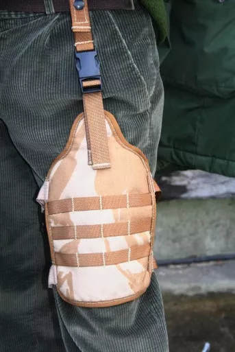 Desert Issue BritishOsprey Drop Leg Harness Panel (Platform)