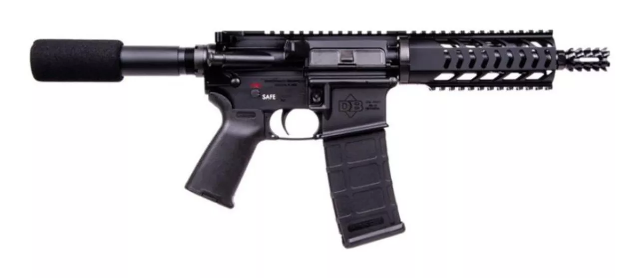 Diamondback Firearms Db-15 Basic Pist 5.56 Black 7.5