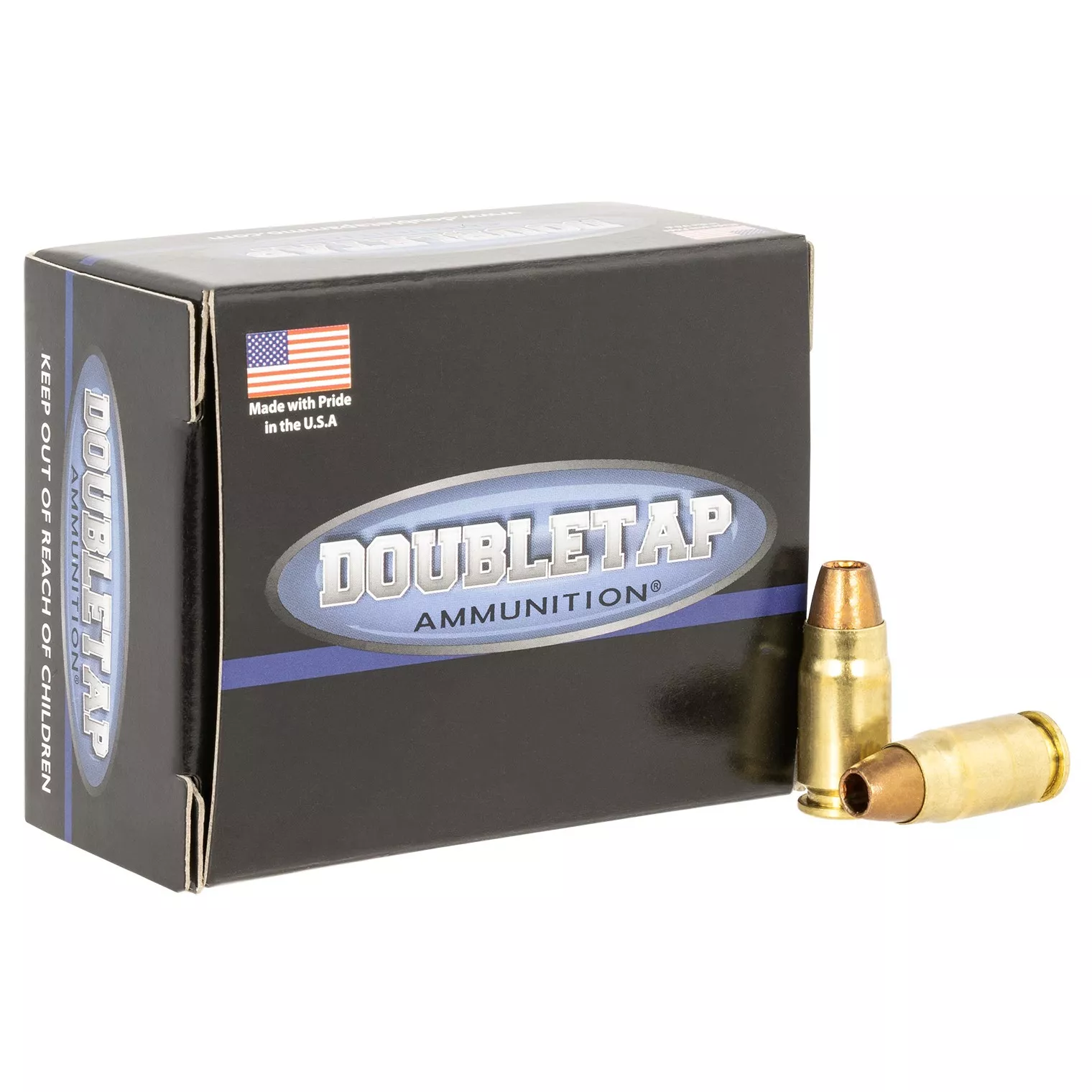 DoubleTap Ammunition 357SIG115CE Doubletap Home Defense 357Sig 115gr Controlled Expansion JHP 20 Per Box/50 Case