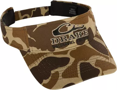 Drake Logo Visor Low-Profile Hook & Loop Back Closure Old School OSFM