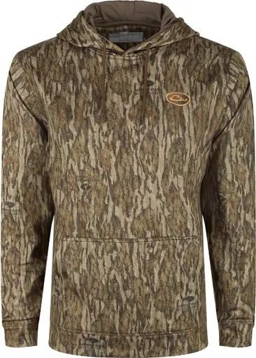 Drake Waterfowl MST Performance Hunting Hoodie Mossy Oak Bottomland 3XL