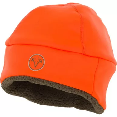 Drake Waterfowl Non-Typical Silencer Sherpa Fleece Beanie Blaze Orange OSFM