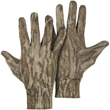 Drake Waterfowl Stretch-Fit Lycra All Season Gloves - Bottomland - OSFM