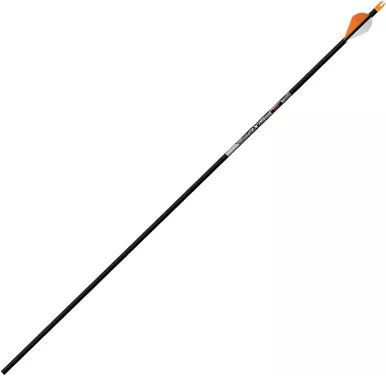 Easton Axis SPT Fletched Arrows 5mm 340 Spine W/ 8-32 Aluminum Half-Outs