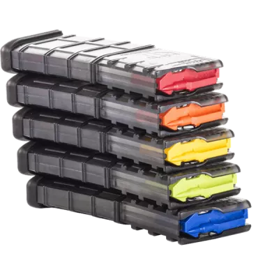 ETS AR-15 Rapid Recognition System Follower and Base Plate Kit 5-Pack