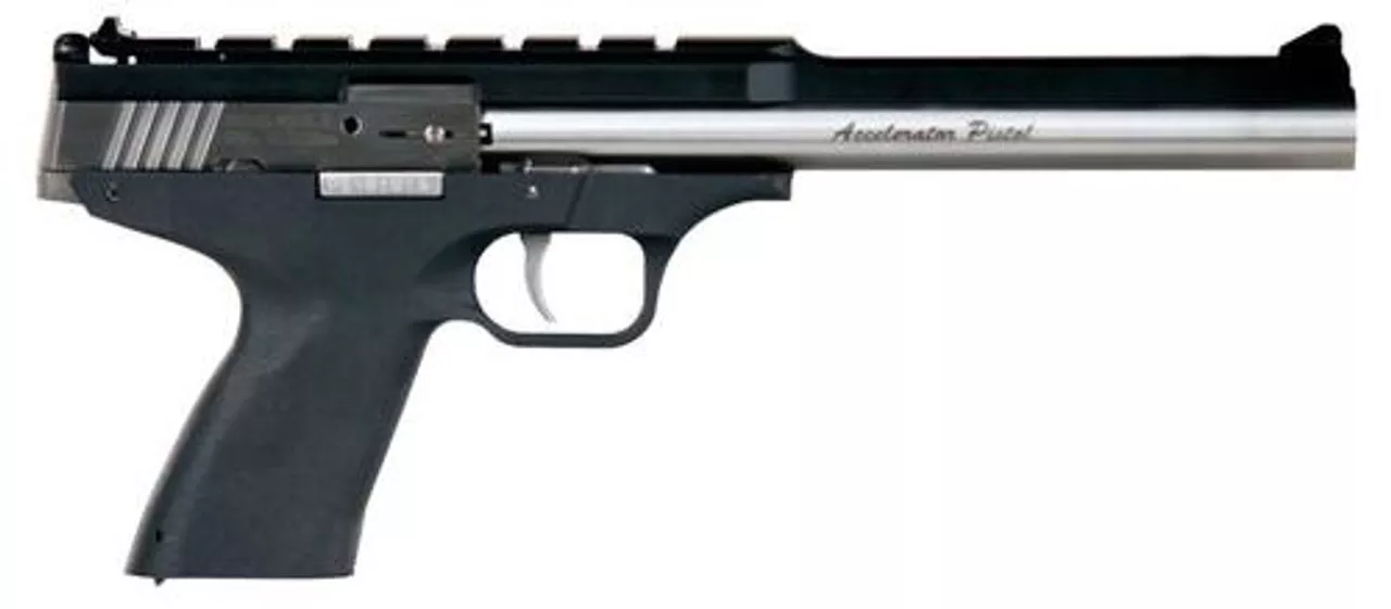 Excel Accelerator MP-22 Double .22 WMR, 8.5″, 8rd, Black Poly Grip, SS