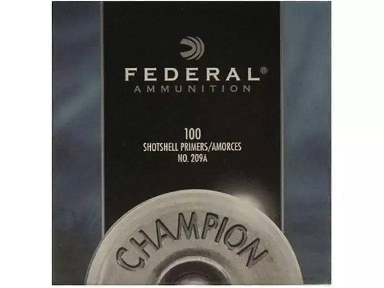 Federal #209A Shotshell Primers – Box of 1000 | Reloading Essentials