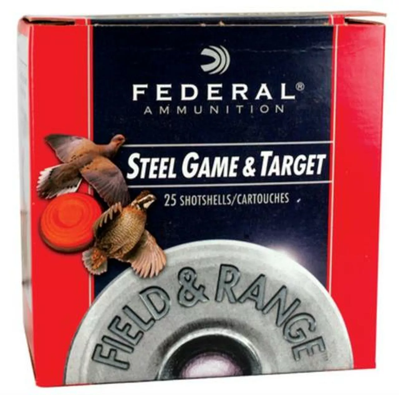 Federal Field and Range Steel 12 Ga, 2.75″, 1375 FPS, 1oz, 7 Shot 25 Per Box