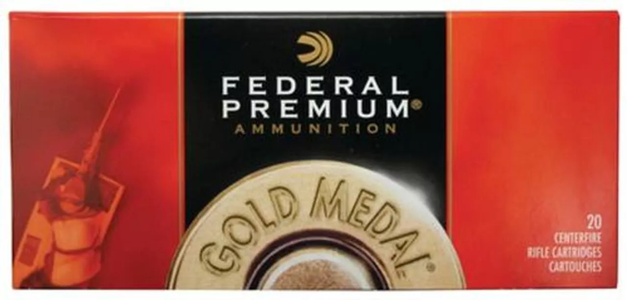 Federal Gold Medal .338 Lapua 300gr, Sierra MatchKing Boattail Hollow Point
