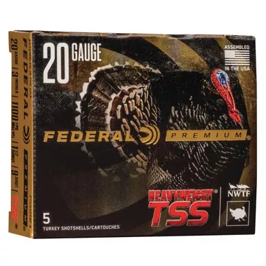Federal Heavyweight TSS 20 gauge Turkey Shotshells 3″ 1-1/2oz