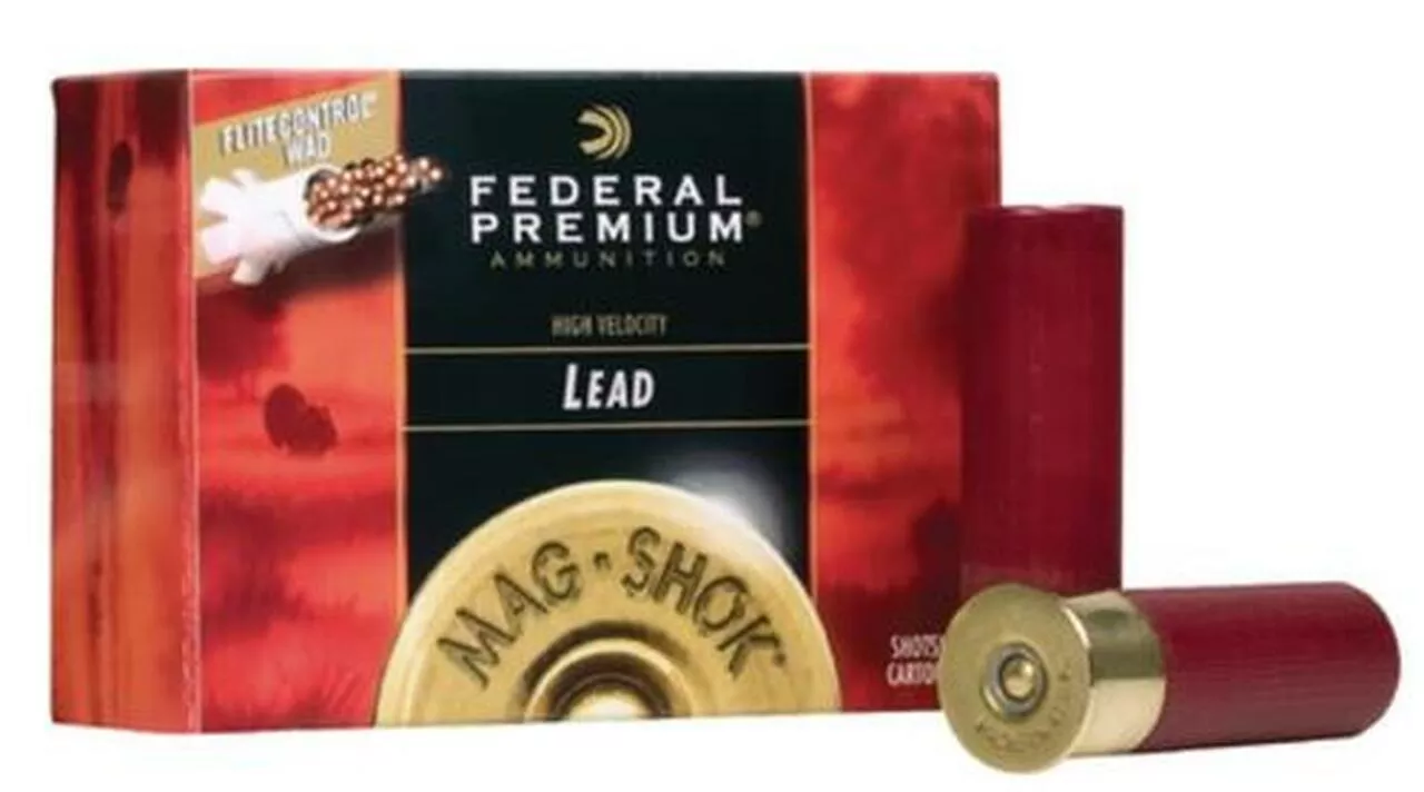 Federal Mag-Shok Turkey Load High Velocity 20 Gauge 3 Inch 1185 FPS 1.3125 Ounce 6 Shot 10 Per Box