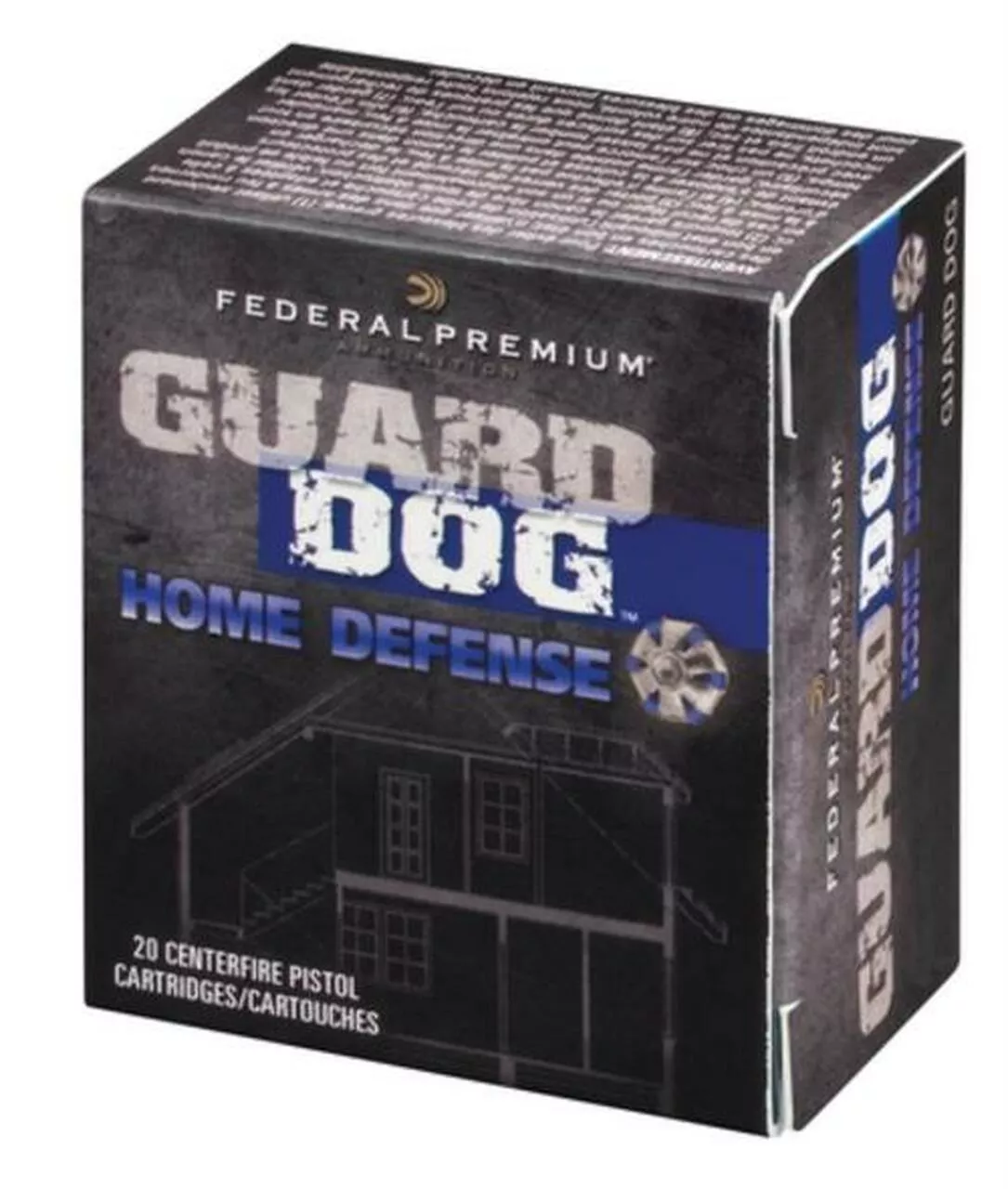 Federal Premium Guard Dog .40 S&W 135gr, FMJ Guard Dog 20rd Box