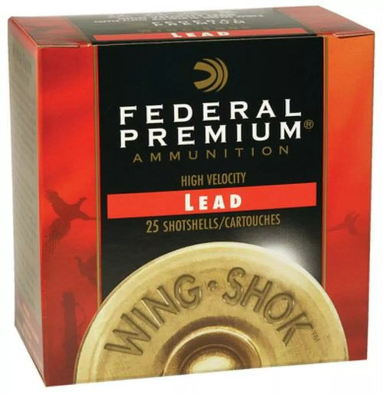 Federal Premium Wing Shok High Brass 28 Ga, 2.75″, 3/4oz, 7.5 Shot, 25rd/Box