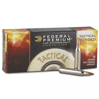 Federal Tactical Bonded .223 Remington 62gr SP Ammunition - 200 Rounds