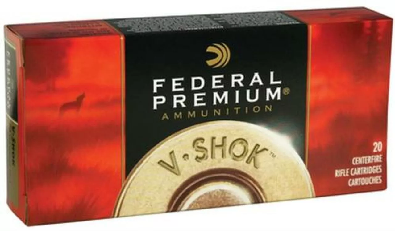 Federal V-Shok .222 Remington 43gr, Speer TNT Green 20rd Box