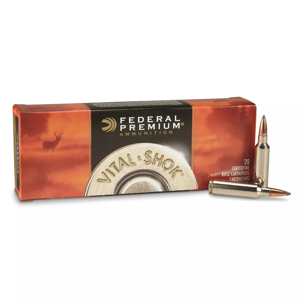 Federal Vital-Shok .300WSM 165gr. Nosler Partition 20rd Box #P300WSME