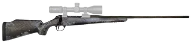 Fierce Firearms Rage Bolt Action Rifle 6.5 Creedmoor 20" Fluted Threaded Barrel Black Cerakote Receiver Urban Camo Carbon Fiber Stock