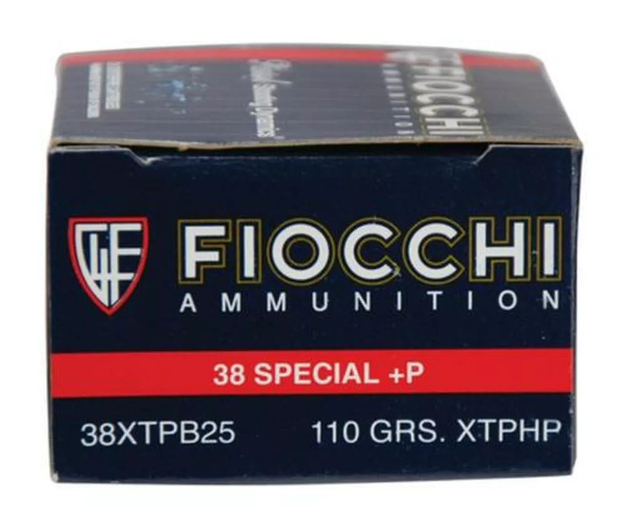 Fiocchi Extrema .38 S&W Special +P 110gr, XTP Hollow Point 25rd/Box