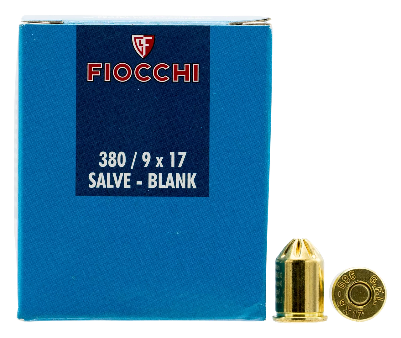 Fiocchi Handgun Blank 380 Rimmed Short, 50rd Box – Not Ammo, These Are Blanks
