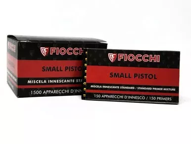 Fiocchi Primers Small Pistol 445AMP 1500 Count