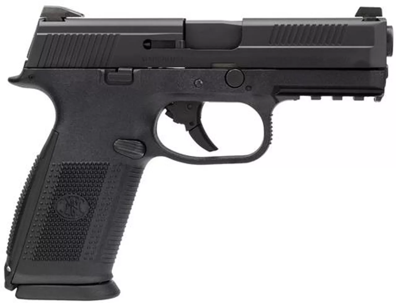 FN FNS40 No Manual Safety Fxd 3 Dot 40S&W 4″ Barrel, 3 Mags Black Poly/Black, 10rd
