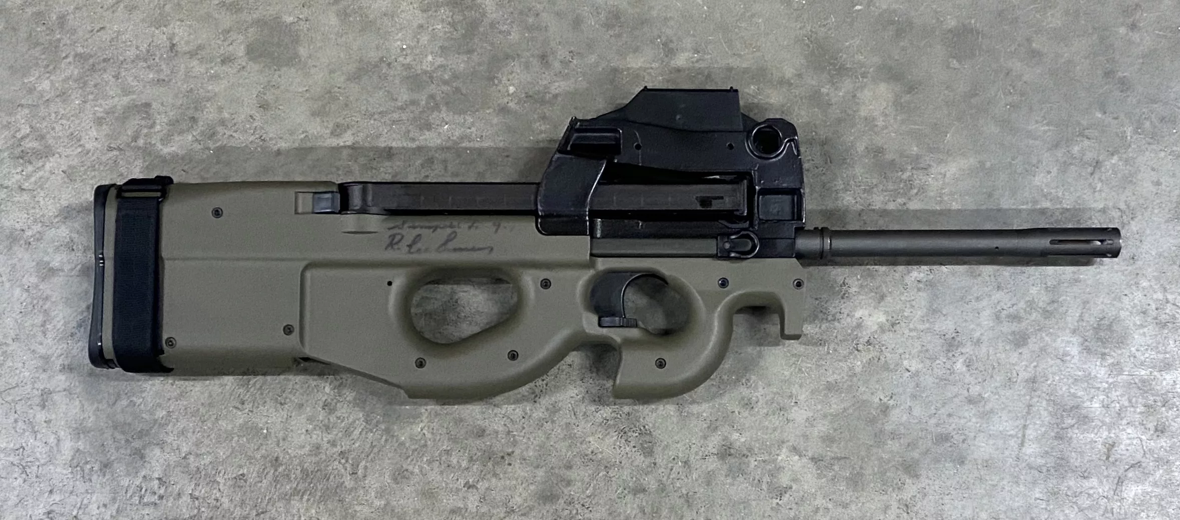 FN PS90 OD Green w/ USG Reflex Sight - Gen 2 - R Lee Ermey Signed Early Production