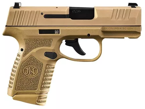 FN REFLEX NMS 9MM 3.3 15RD FDE