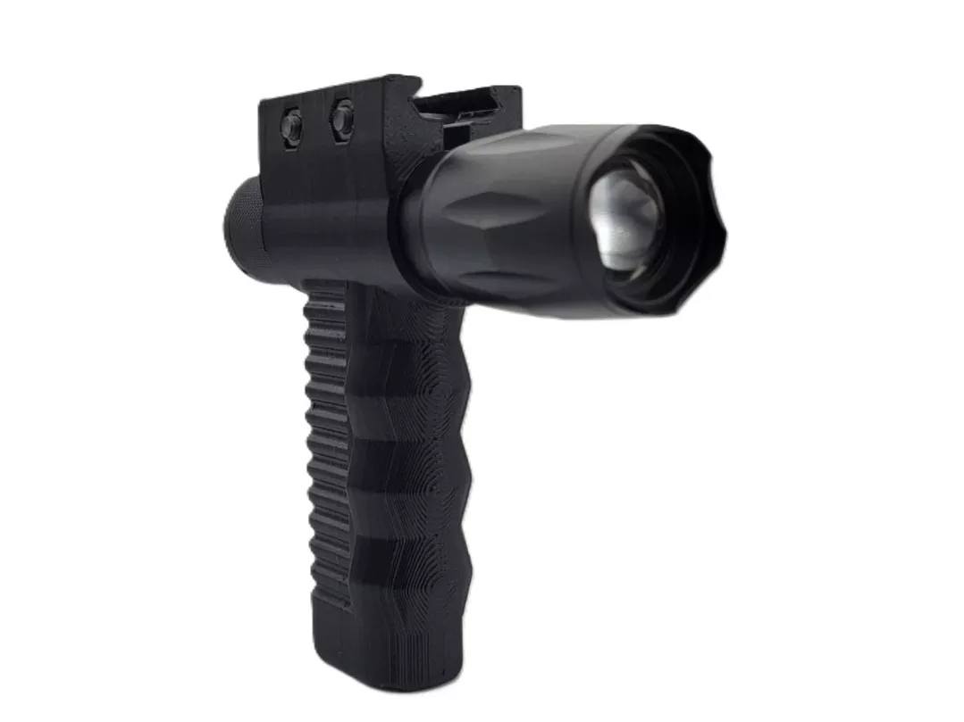 Fox 2 Industries Tactical Flashlight – Picatinny Mount