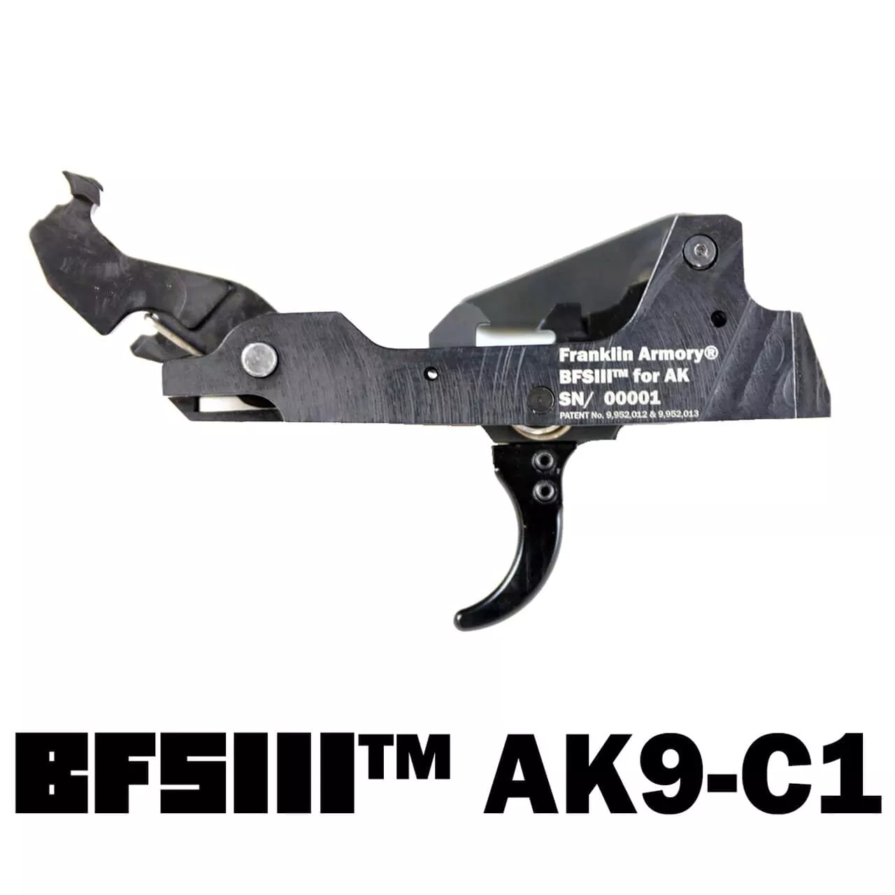 Franklin Armory BFSIII Binary Trigger AK9-C1 9mm 5762A