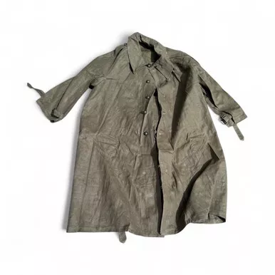 French M47 Canvas Duster Jacket Original Issue