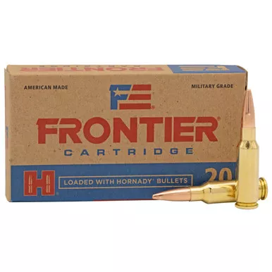 Frontier Cartridge 6.5 Grendel Ammo 123 Grain FMJ Box of 20