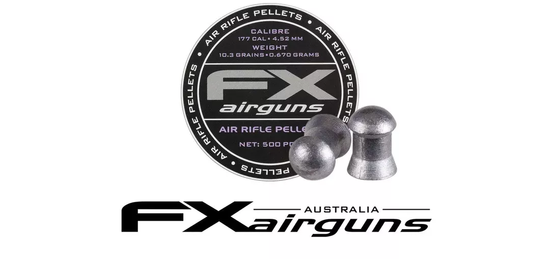 FX Premium Pellets (Diabolo Exact Heavy) cal .177 / 4.52mm / 10.34gr (500 pcs) (FXP-5561)