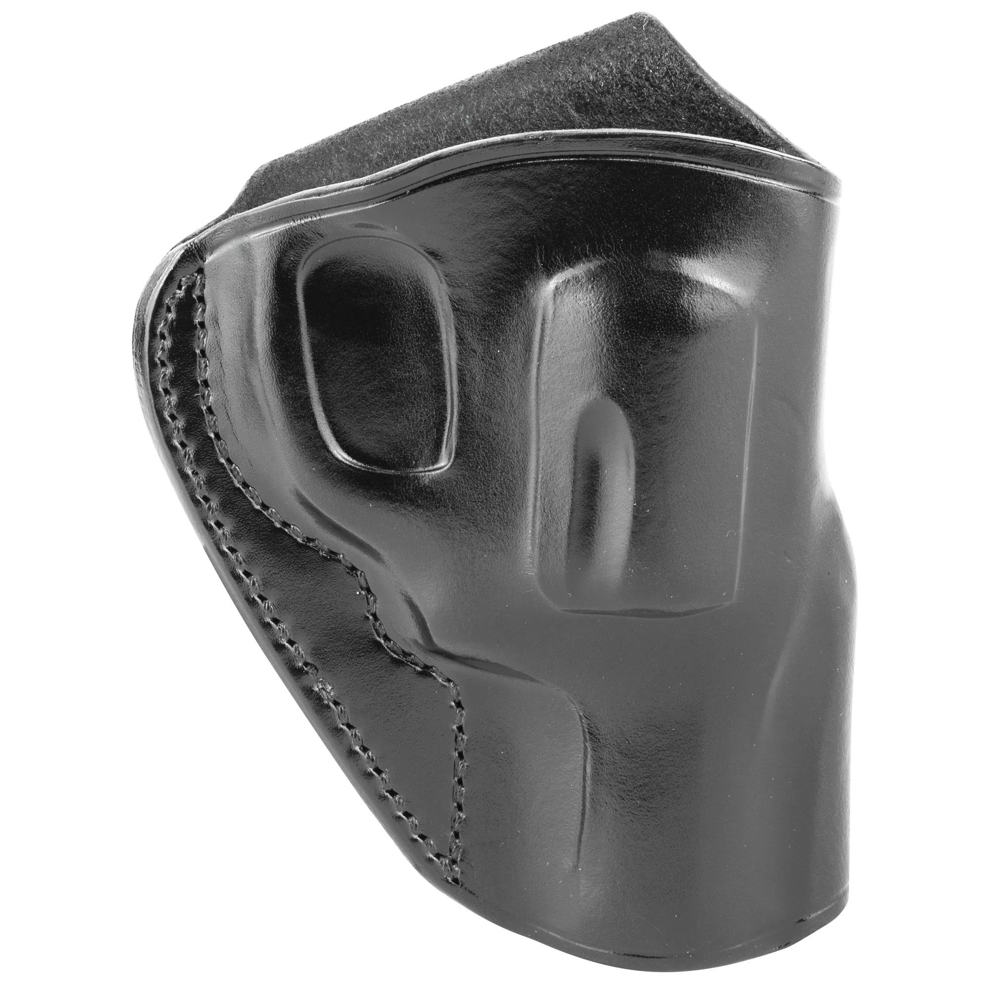 Galco SG158B Stinger OWB Black Leather Belt Loop Fits S&W J Frame Fits Charter Arms Undercover Right Hand