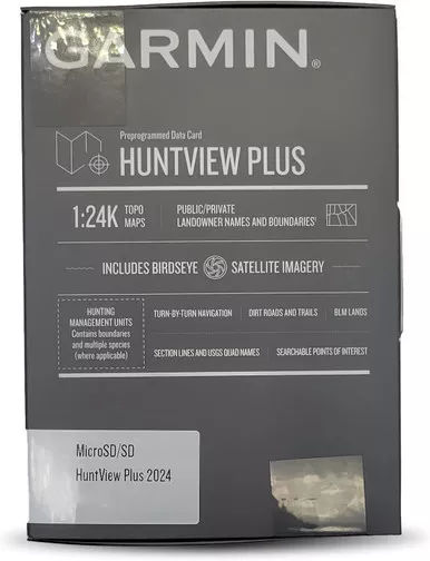 Garmin Huntview Plus 2024 Preprogrammed Data Card MicroSD/SD - Pennsylvania