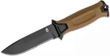 Gerber StrongArm Fixed Blade Knife 4.8" Plain/Serratted Edge Coyote