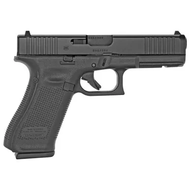 Glock 17 Gen 5 9mm Luger Pistol 4.49" Barrel 17+1 Round Black (Flared Magwell)