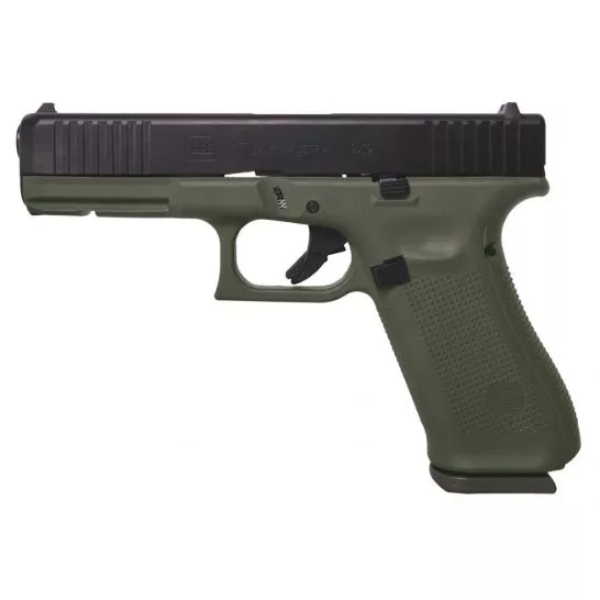 Glock 17 Gen 5 Battlefield Green 9mm Pistol