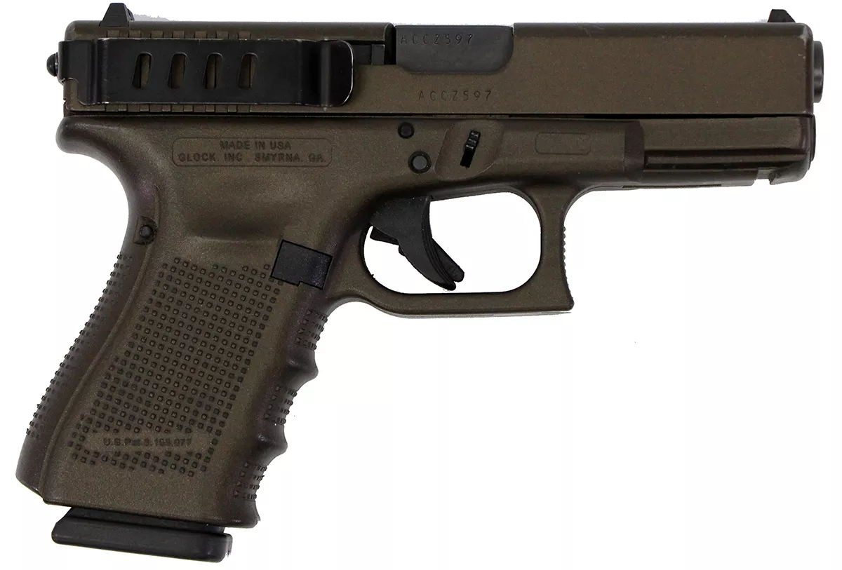 Glock 17 Gen4 9mm Pistol – Used in Good Condition *Brown Cerakote*