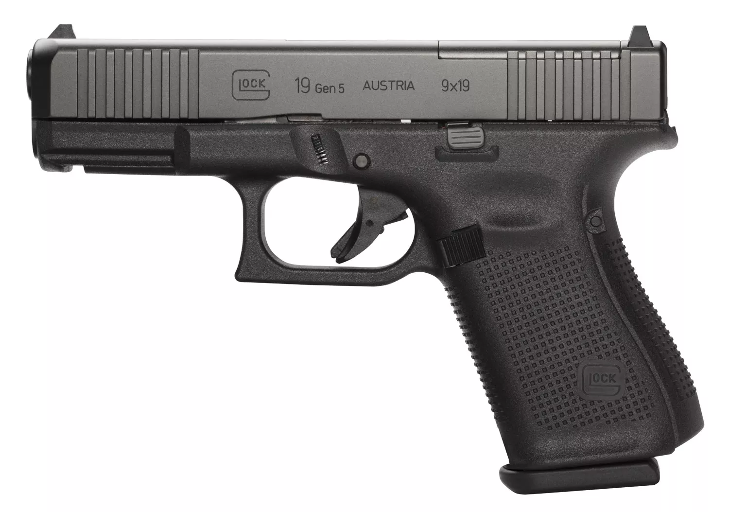 Glock 19 MOS Gen5 9mm Pistol 10 Round Magazines