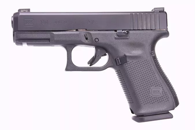 Glock 19M 9mm Pistol with Ameriglo XSS sights