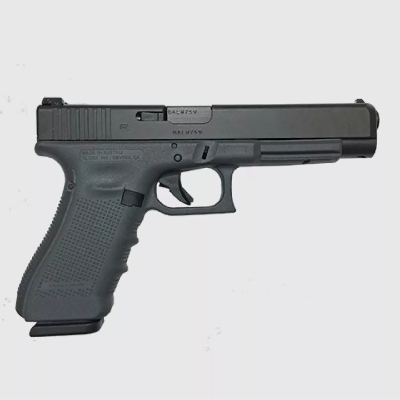 Glock 35 G4, .40 S&W, 5.3″.,, , Gray Frame, 10 rd