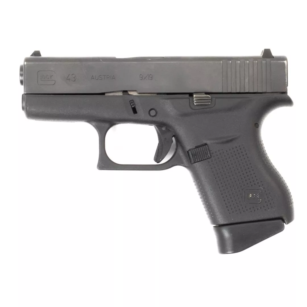 GLOCK 43 9MM LUGER (9×19 PARA)SEMI AUTO HANDGUNS