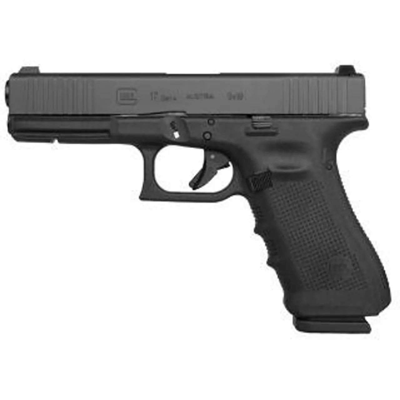 Glock G17 G4 9mm, 4.48″, 10rd, Steel Sights, Front Slide Serrations