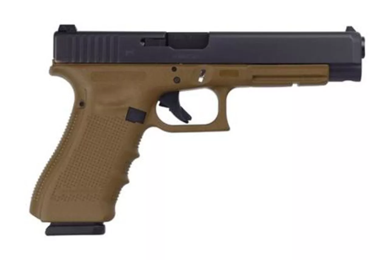 Glock G35 G4 .40 S&W, 5.3″, 10rd, Flat Dark Earth Frame