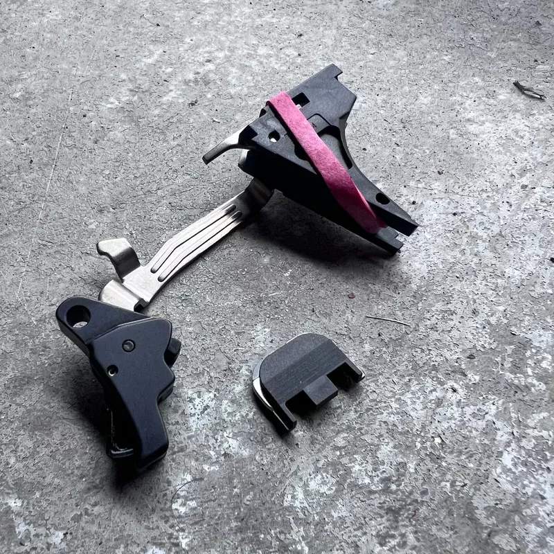 GLOCK Performance Trigger, with Apex Tactical Trigger Shoe.GEN 4
