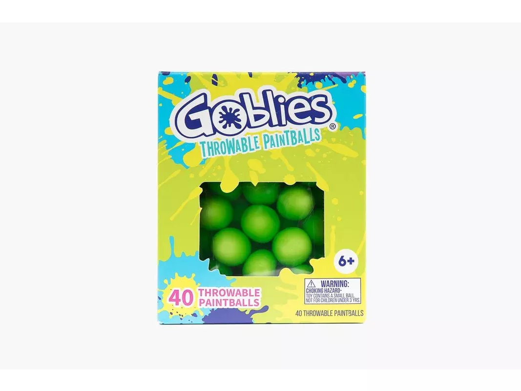 Gobiles Throwable Paintballs 40ct, Green